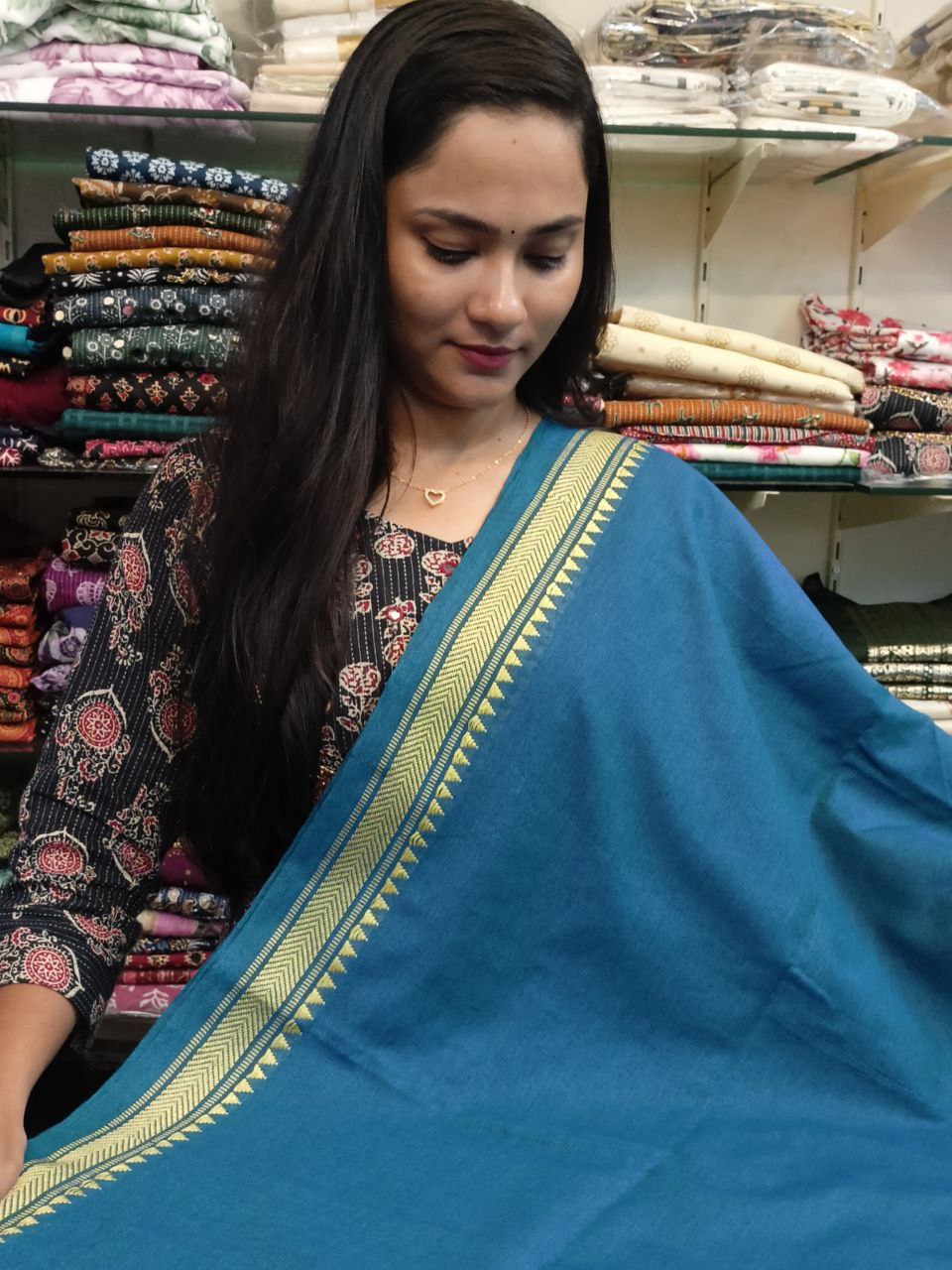 NAVAMI01 - Navami Saree Blue